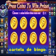 cartela de bingo ate 50 para imprimir